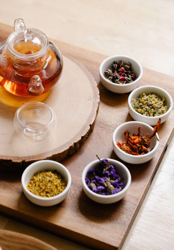 herbal tea infusion